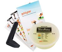TheraPutty Standard Exercise Putty Yellow - X-Soft 4 OZ + Puttycise L-Bar TheraPutty Exercise Tool + Manual Bundle