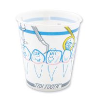 5 oz Tidi Tooth Cups - 1000 per pack