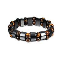 1pc Women Men Health Care Magnetic Therapy Hematite Bracelet Weight Loss Bangle Jewelry