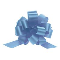 Gift Wrap Pull Bows 4" Light Blue 50 per case