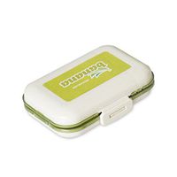 Caszel Foldable 8 Compartment Pill Case Portable Waterproof Medicine Storage Organizer Box Buckle Pill Dispensers Travel Purse