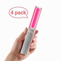 (4 Pack) Portable Lint Rollers for Clothes/Lint Remover Cleaner Pet Hair Remover