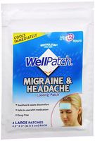 Well Patch Migraine Cooling Patch - 4 ea., Pack of 2