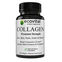 Premium Grade Collagen Pills Providing Type I, II, III High-Quality Blend Purest Collagen On The Market, High Quality Potency