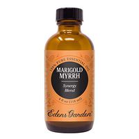 Edens Garden Marigold Myrrh Essential Oil Synergy Blend, 100% Pure Therapeutic Grade (Highest Quality Aromatherapy Oils- Cold Flu & Detox), 118 ml