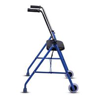 JJZXPJ Walkers for Seniors，Drive Walker Folding Aluminum with Seat Rolling Walker Walker with Seat Walkers Fit for The Elderly，Disabled