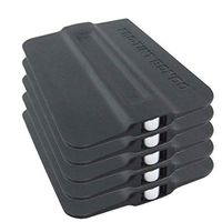 SYTASOO 5PCS Pro-Tint Bondo Magnetic Car Squeegee Decal Vinyl Wrap Window Tint Application Tool (Black)
