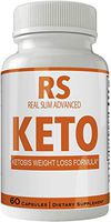 Real Slim Keto Pills 800mg Advanced GO BHB Capsules Ketones BHB Ketogenic Supplement for Weight Loss Pills 60 Capsules 800 MG GO BHB Salts to Help Your Body Enter Ketosis More Quickly