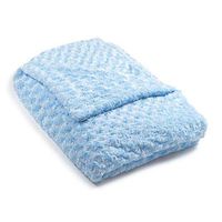 Light Blue Chenille Magic Weighted Blanket | The World's 1st Weighted Blanket | Soft Luxurious Fabric | Made in USA | The Blanket That Hugs You Back | for Sleep & Anxiety