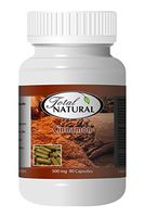 Cinnamon 500mg 90 Count Bottle of Capsules [12 bottles] by Total Natural, Control Blood Sugar Level, Safe and Natural Blood Glucose Support Health Supplement for Men and Women, GMP Premium Ingredients