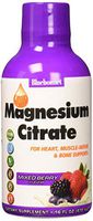 Bluebonnet Nutrition Liquid Magnesium Citrate, for Calm, Muscle Cramps, Stress Relief, Vegan, Vegetarian, Non GMO, Gluten Free, Soy Free, Milk Free, Kosher, 16 Fl Oz 32 Servings, Mixed Berry Flavor