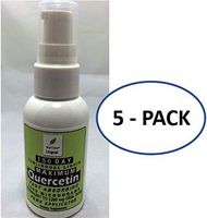 Maximum Quercetin 3,500 mcg (Equivalent to 1,200 mg Oral Dose) 150 Day Sublingual Liquid Supplement by NUTRA Lingual™ for Maximum Absorption (5)
