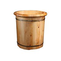 Foot Bath Tub,40 High Cedar Foot-Soaking Barrel,Thicken Wooden Tub,Household Steamed Health Foot Bath