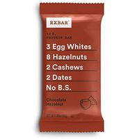 RXBAR, Chocolate Hazelnut, Protein Bar, 1.83 Ounce (Pack of 24), High Protein Snack, Gluten Free