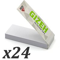 Benz Market Gizeh Paper Filter Tips Lot of 24 Filters 35 Leaves Each King Size