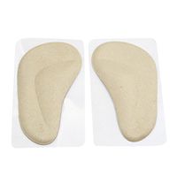 uxcell 1 Pair Skin Color S Size Gel Foot Care Orthotics O-type Bow Legs Correction Shoes Insole