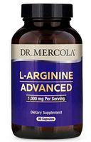 Dr. Mercola L-Arginine Advanced, 30 Servings (90 Capsules), Promotes Healthy Skin*, Non GMO, Gluten Free, Soy Free
