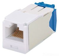 Panduit CJ6X88TGWH Category-6A 8-Wire TG-Style Jack Module, White
