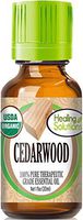 Organic Cedarwood Essential Oil (100% Pure - USDA Certified Organic) Best Therapeutic Grade Essential Oil - 30ml
