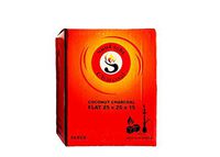 Sunlight Charcoal Coconut Coals Coconut Charcoal Tablets for Shisha/Incense  Natural, No Odor, No Bad Taste Coconut Coals  2.5 x 2.5 x 1.5 Centimeter  108/54/ 27 Pack (54)