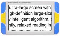 5 inch Screen Handheld Video Digital Magnifier Far Near Visual Aid Electronic Reading Aid for Low Vision Up to 32X