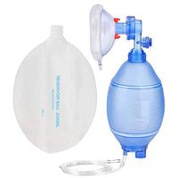 Simple Breathing Apparatus for Adults PVC Mask with Oxygen Tube, Bag