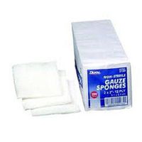 Dukal 2085 Premium White 8-Ply 2" x 2" Gauze Sponges, Non Sterile (DKL2085) Category: Bandages and Dressings