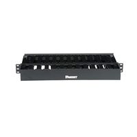 Panduit WMPSE Horizontal Cable Manager, Black