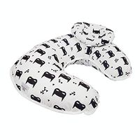 Baby headrest Cover,Meet&sunshine Nursing Newborn Baby Breastfeeding Pillow Cover Nursing Pillow Cover Slipcover (F)