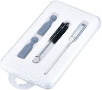 1Set Silicone Plug Blade Cleaning Brush Tools Clean Protector Kit for IQO-S 2.4 3.0 Heater