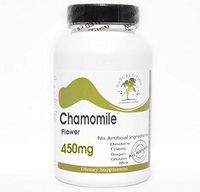 Chamomile Flower 450mg ~ 100 Capsules - No Additives ~ Naturetition Supplements