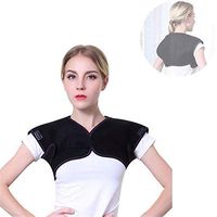 LIBINA - Shoulder Heating Wrap Electric Wraps Patches Shawl Vest,Back Support Self-Heating Shoulder Thicken Keep Warm Heating Cervical Vertebra Periarthritis Cold Protection Pad
