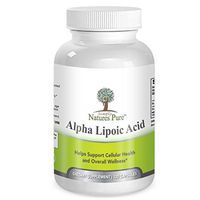 Simply Nature's Pure Alpha Lipoic Acid 600mg 120 veggie capsules RLA R-LA R-Lipoic S-Lipoic HIGHEST Quality ALA, Better Bioavailability also known as Thioctic Acid 4 Month Supply