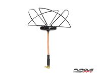 FuriousFPV Circular Antenna LHCP 2.4 GHz - Lightweight Antenna with MMCX 90 Degree Connector