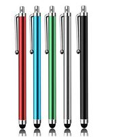 A Set of 5pcs Universal Touch Screen Capacitive Stylus Pens (Black Green Blue Red and Silver) Style YABO040