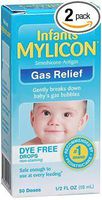 Mylicon Infants' Gas Relief Dye Free Drops - .5 oz, Pack of 2