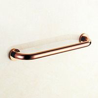 Copper Bath armrest Anti-Corrosion Anti-Rust Elderly Slip Handle Rose Gold 40cm 15.7 inch