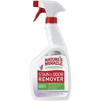 Nature’s Miracle P-96965 Stain and Odor Remover Dog, Odor Control Formula, Lavender Scent,32 oz
