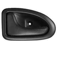 Funnytoday365 Left Black Interior Door Knob Hand Grip Handle For Renault Clio 1999 Onwards Megane 1998-2002 Scenic 1999-2005