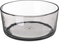 Carlisle MIN544618 Mingle Serving Bowl, 10", Tritan, Smoke (Pack of 4)