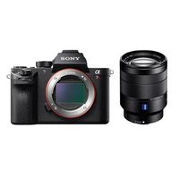 Sony a7R II Alpha Full Frame Mirrorless Digital Camera Body - with 24-70mm f/4 Vario-Tessar T FE ZA OSS, Full Frame, E-Mount NEX Camera Lens