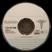 Tdk Cd-r80mtpm100 Disk Cd-r 80 Min Medical Grade 700mb Silver Thermal Printable