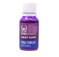 Frau Fowler eoBLENDS- GRIEF GONE Essential Oil Blend for Extreme Grief, Emotional Release, 15ml