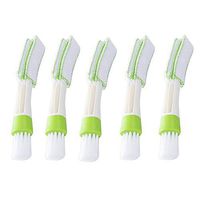 GardenHelper Multi-function Mini Duster for Car Air Vent, Automotive Air Conditioner Cleaner and Brush, Dust Collector Cleaning Cloth Tool for Keyboard Window Leaves Blinds Shutter (5)
