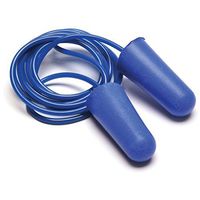 Pyramex Hearing Protection Corded Metal Detectable Disposable Earplugs - 100 Pair/Box