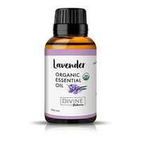 USDA Organic Lavender Essential Oil 30ml for Diffuser Aromatherapy Oil for Stress Arthritis Pain Relief: Calming Essential Oil Therapeutic Grade Lavendar Best Essential Oils for Sleep