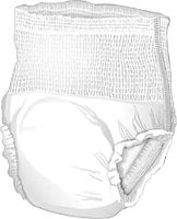 McKesson Pull-On Disposable Underwear, Large, Ultra Absorbency - Pack of 18