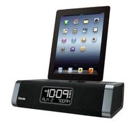 iHome Dual-Charging Clock Radio for iPhone 5, 5s & 6, iPad (iDL45BC) - Black