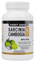 Planet Source Garcinia Gambogia 1500 (60% HCA)