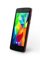 Slide Dual Sim 4.5" Android 6, Unlocked Smartphone, Quad Core 1GHz Processor, 8GB Storage, Nationwide 4G LTE - Red (SP4514)